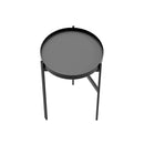 Alaska Side Table 400Mm Dia X 635Mm H Black