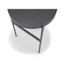 Alaska Side Table 400Mm Dia X 635Mm H Black