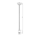 Albany 170Cm Vintage Chain Suspension White