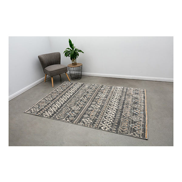 200 X 290Cm Alibaba Anthracite Rug – Simply Wholesale