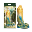 Alien Nation Komodo Penis Extender Fantasy Sleeve Blue Gold