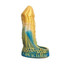 Alien Nation Komodo Penis Extender Fantasy Sleeve Blue Gold