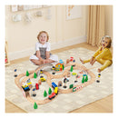All In One Kids Activity Table Wooden Construction Play Table