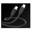 Alogic Usb C Silicone Flexible Charging Cable 240W Black