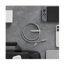 Alogic Usb C Silicone Flexible Charging Cable 240W Natural