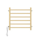 Aluminium Electric Heated Towel Rail Rack Ladder Warmer 6 Round Bars