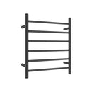 Aluminium Electric Heated Towel Rail Rack Ladder Warmer 6 Round Bars