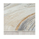 Amberly Sand Heat Set Polyester Rug
