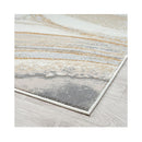 Amberly Sand Heat Set Polyester Rug