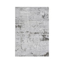 Amberly Silver Heat Set Polyester Rug