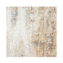 Amberly Taupe Heat Set Polyester Rug