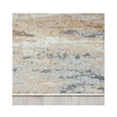 Amberly Taupe Heat Set Polyester Rug