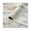 Amberly Taupe Heat Set Polyester Rug