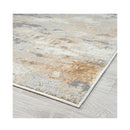 Amberly Taupe Heat Set Polyester Rug