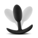 Anal Adventures Platinum Vibra Small Butt Plug With Internal Ball