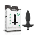 Anal Indulgence Collection Silicone Fantasy Black Butt Plug