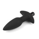 Anal Indulgence Collection Silicone Fantasy Black Butt Plug