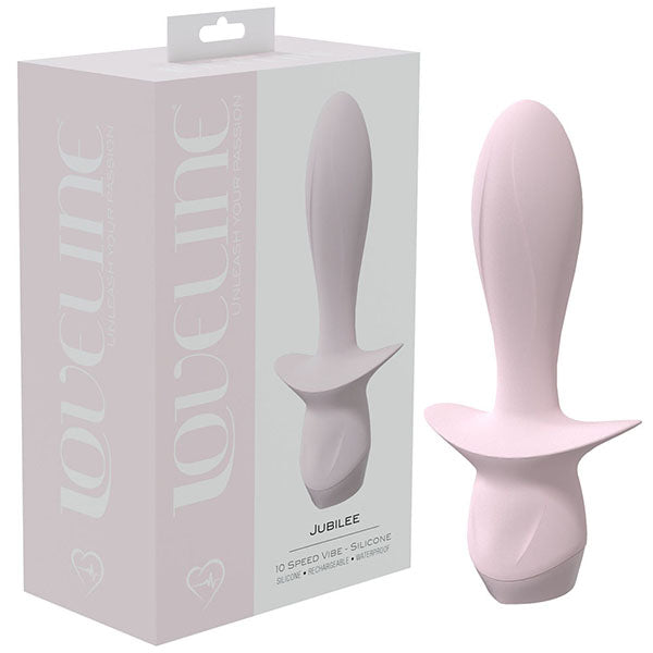 Loveline Jubilee Pink Usb Rechargeable Vibrating Anal Plug