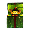 Animated Elf In A Gift Box Led Lights Christmas Tree Decoration