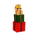Animated Present Stack Santa Led Lights Christmas Tree Decoration