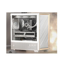 Antec Flux Atx White Premium Birch Trim Pwm Performance Fans Case
