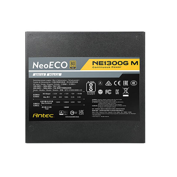 Antec Ne 1300W Fully Modular Atx Power Supply Silent Fan Japanese Caps