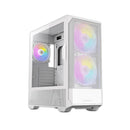 Antec Nx416 Mesh White Atx Usb C X1 2X Argb 160Mm 1X Argb 120Mm Fans