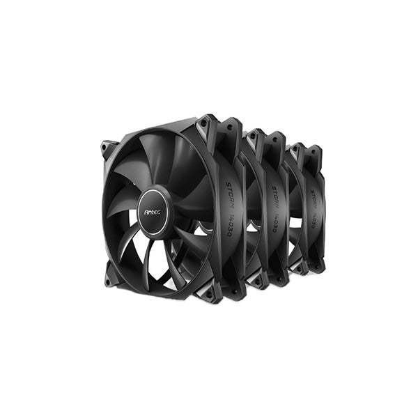Antec Storm 120Mm T3 Pwm Fdb Fan Woven Cable Daisy Chain Design
