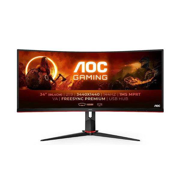 Aoc 34 Inches 3K Gaming 1Ms 144Hz Frameless Gaming Monitor