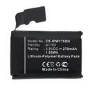 Cameron Sino Cs Ipw176Sh 270Mah Replacement Battery For Apple