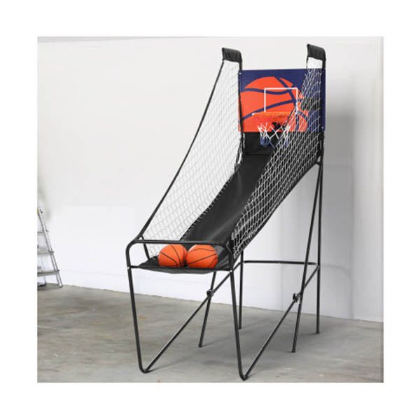 Arcade Basketball Game Hoop Led Electronic Scorer Single Shot Indoor Kid Adult