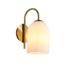 Arley Opal Matt Wall Light