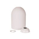Arley Ribbed Glass Diy Shade