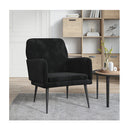 Armchair Black 62X79X79 Cm Velvet