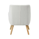 Armchair Lounge Chair Linen Accent Tub  Sofa