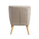 Armchair Lounge Chair Linen Accent Tub  Sofa