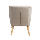 Armchair Lounge Chair Linen Accent Tub  Sofa