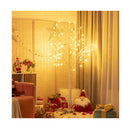 Artificial Twig Birch Tree With Warm White Led Lights For Christmas