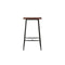 Bar Table Industrial Dining Desk High Wood Kitchen Shelf Wooden Cafe