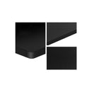 Standing Desk Electric Height Adjustable Sit Stand Desks Black 140Cm