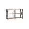 Console Table Hallway Sofa Entry Desk Retro Metal Display Furniture