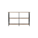 Console Table Hallway Sofa Entry Desk Retro Metal Display Furniture