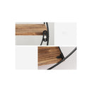Floating Wall Shelves Brackets Round 3 Tiers Display Wall Mount Rack