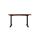 Standing Desk Electric Height Adjustable Sit Stand Desks Black Walnut