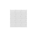 Diy Shoe Box Cabinet White Storage Cube Portable Organiser Stand
