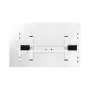 Standing Electric Height Adjustable Sit Stand Desk Table White 120 cm