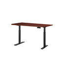 Standing Desk Electric Adjustable Sit Stand Desk Black Walnut 140Cm