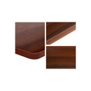 Standing Desk Electric Adjustable Sit Stand Desks White Walnut 140Cm