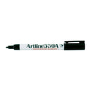 Artline 550A White Board Marker Bullet Black Box Of 12