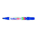 Artline 90 Permanent Marker 5Mm Chisel Box Of 12